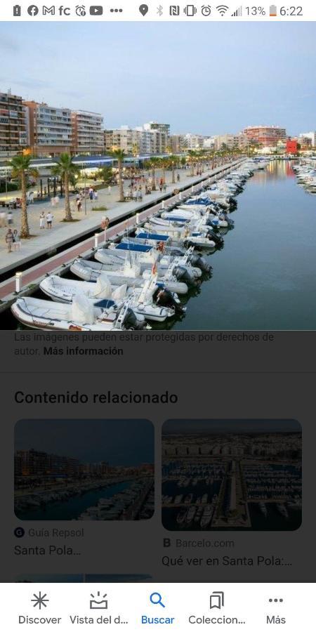 Апартаменти Disfruta De La Playa, Mar Y Sol En Санта-Пола Екстер'єр фото